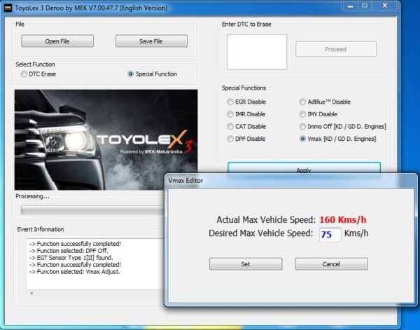 ToyoLex 3 software for all Denso Toyota/Lexus Generations