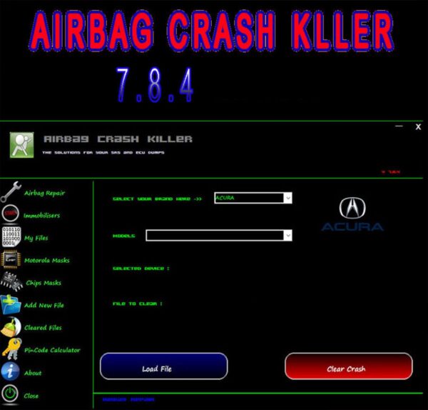 AIRBAG CRASH KILLER 7.8.4 ACTIVATION SOFTWARE