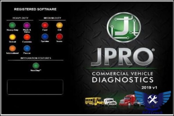 JPRO Commercial Fleet Diagnostics 2019 v2 + Kg+ video Install