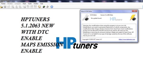 HP TUNERS 5.1.2063 UNLIMITED CREDIT + BIN TO HPT + ENABLE DTC AND EMISSION TABLE MAPS - Image 2