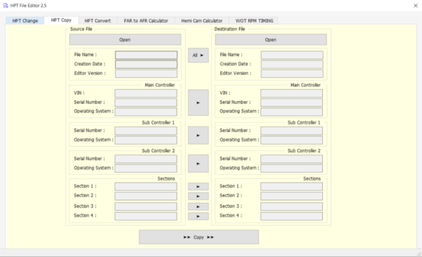 BIN to HPT Converter HPT File Editor Software - Image 2