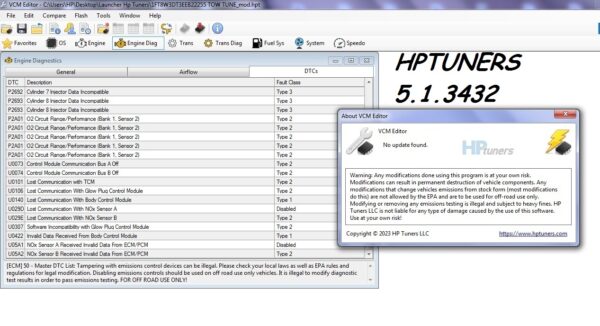 HP TUNERS 5.1.3432 DTC ENABLE MAPS ENABLE WhatsApp +447551909037– PRICE 300 USD