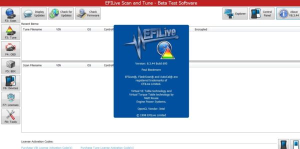 EFI Live Software FULL 8.3.44 Full Unlocked Unlimited License + pack flash file deleted Cummins + Converter and unlocked Flash WhatsApp +447551909037– 